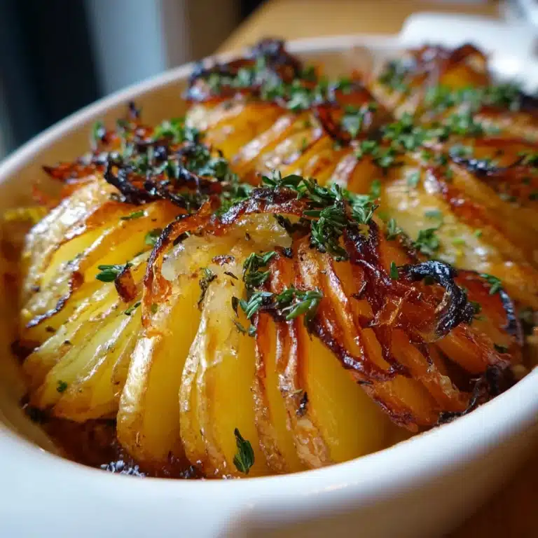 Oven Roasted Yukon Gold Potatoes with Onions Recipe