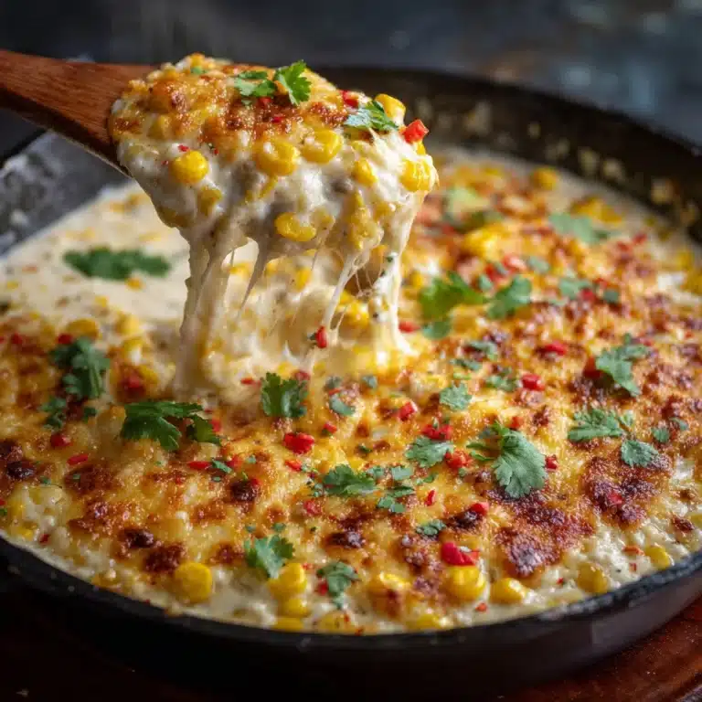 Roasted Corn Queso Fundido Recipe