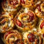 Quick Keto Pizza Pinwheels Recipe