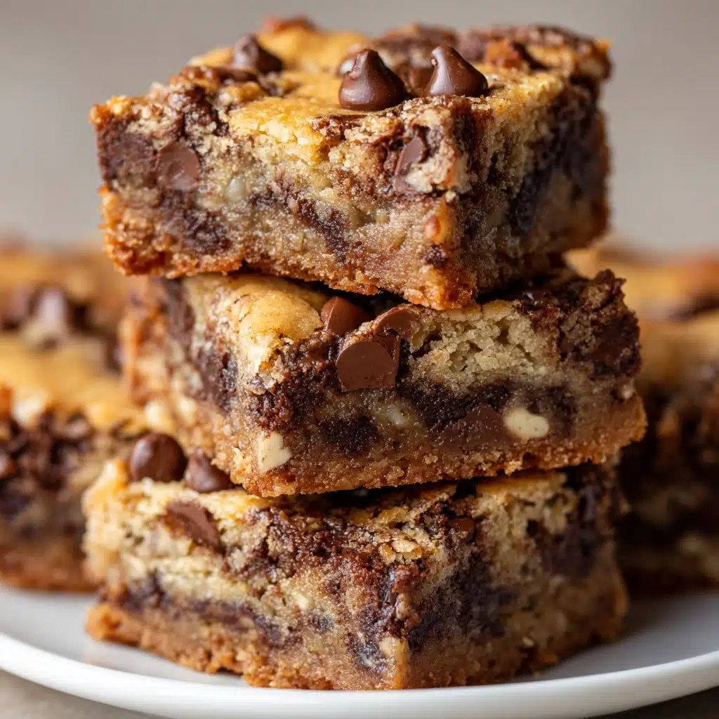 Gooey Chocolate Chip Cookie Bars Recipe - Recipe Image