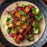 Korean Chicken Tacos with Caramelized Kimchi Recipe