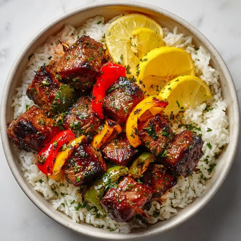 Mediterranean Beef Kabobs Recipe - Recipe Image