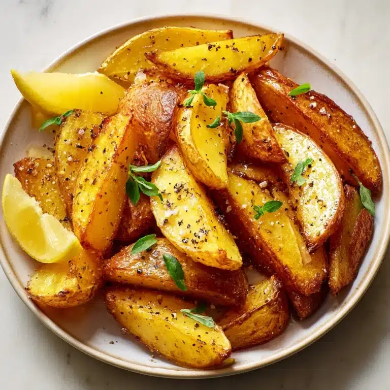 Greek Lemon Potatoes Recipe