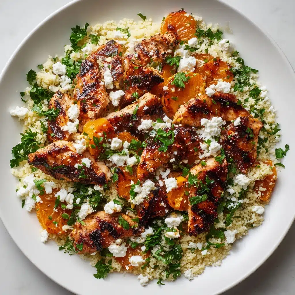 Baked Chicken with Crispy Feta & Vinaigrette Recipe - Recipe Image