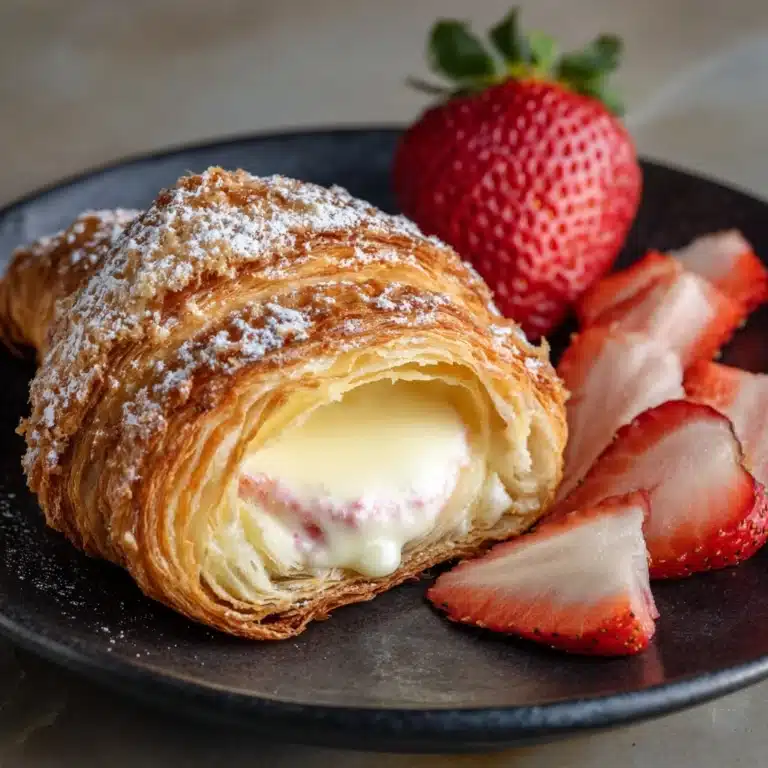 Strawberry Cheesecake Crescents Recipe