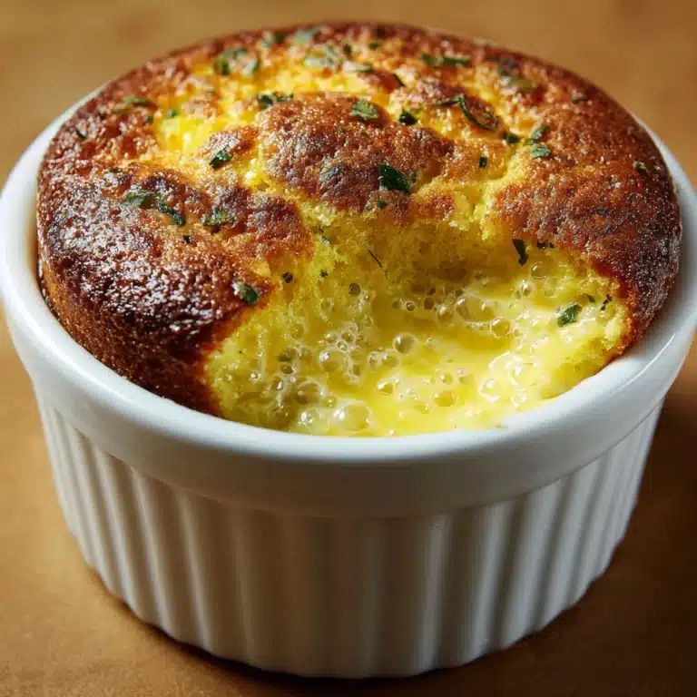 French Cheese Soufflé Recipe