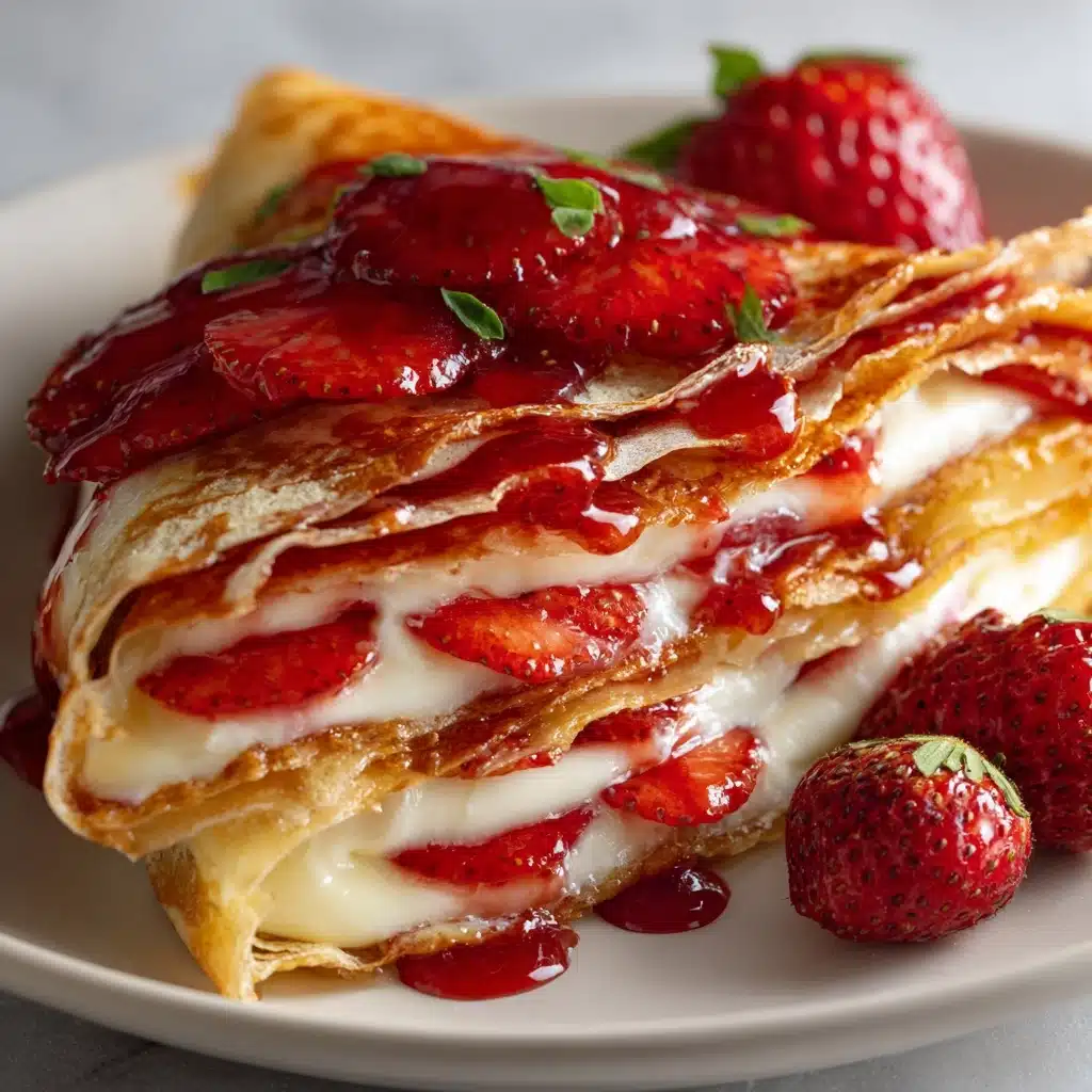 Strawberry Cheesecake Chimichangas Recipe - Recipe Image