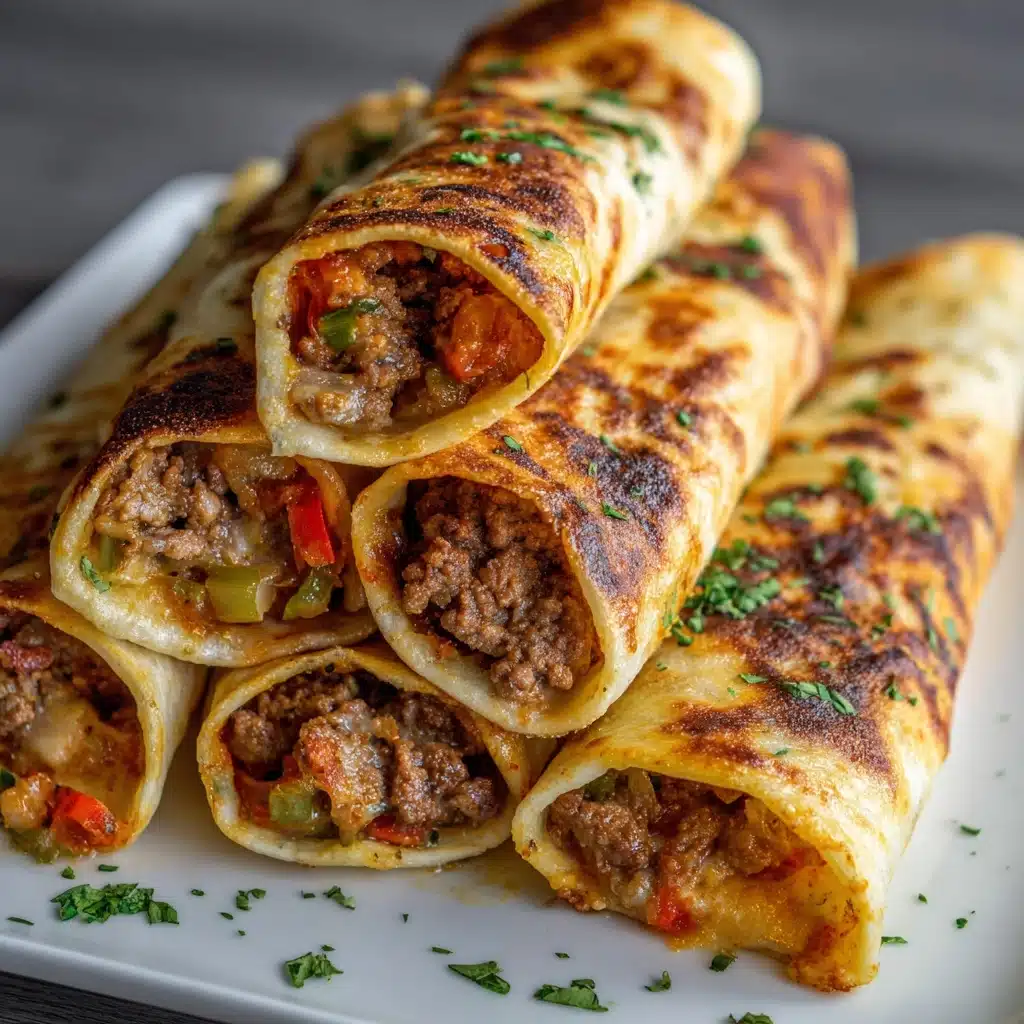 Ground Beef Tortilla Wraps Recipe - Recipe Image