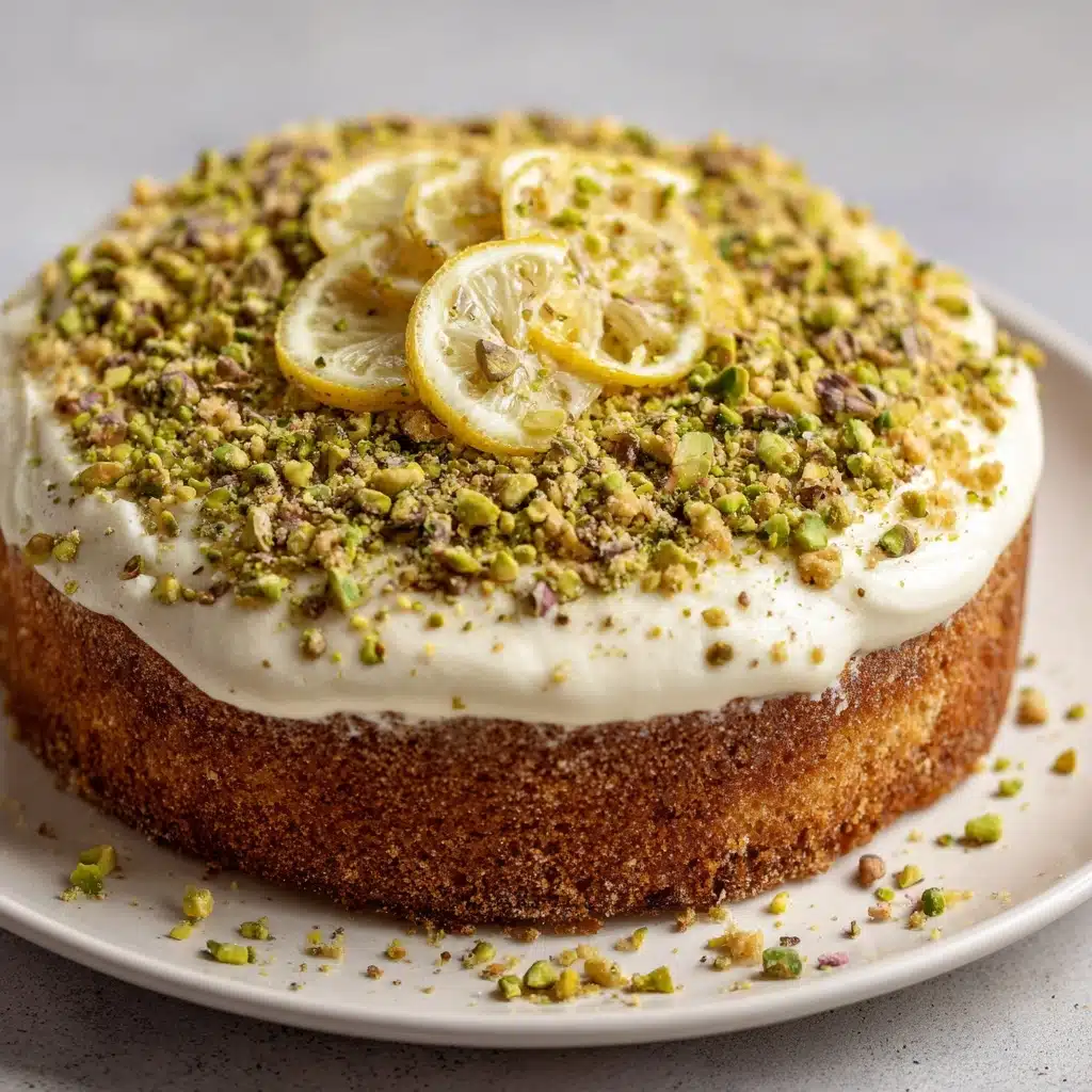 Lemon Pistachio Cake Recipe