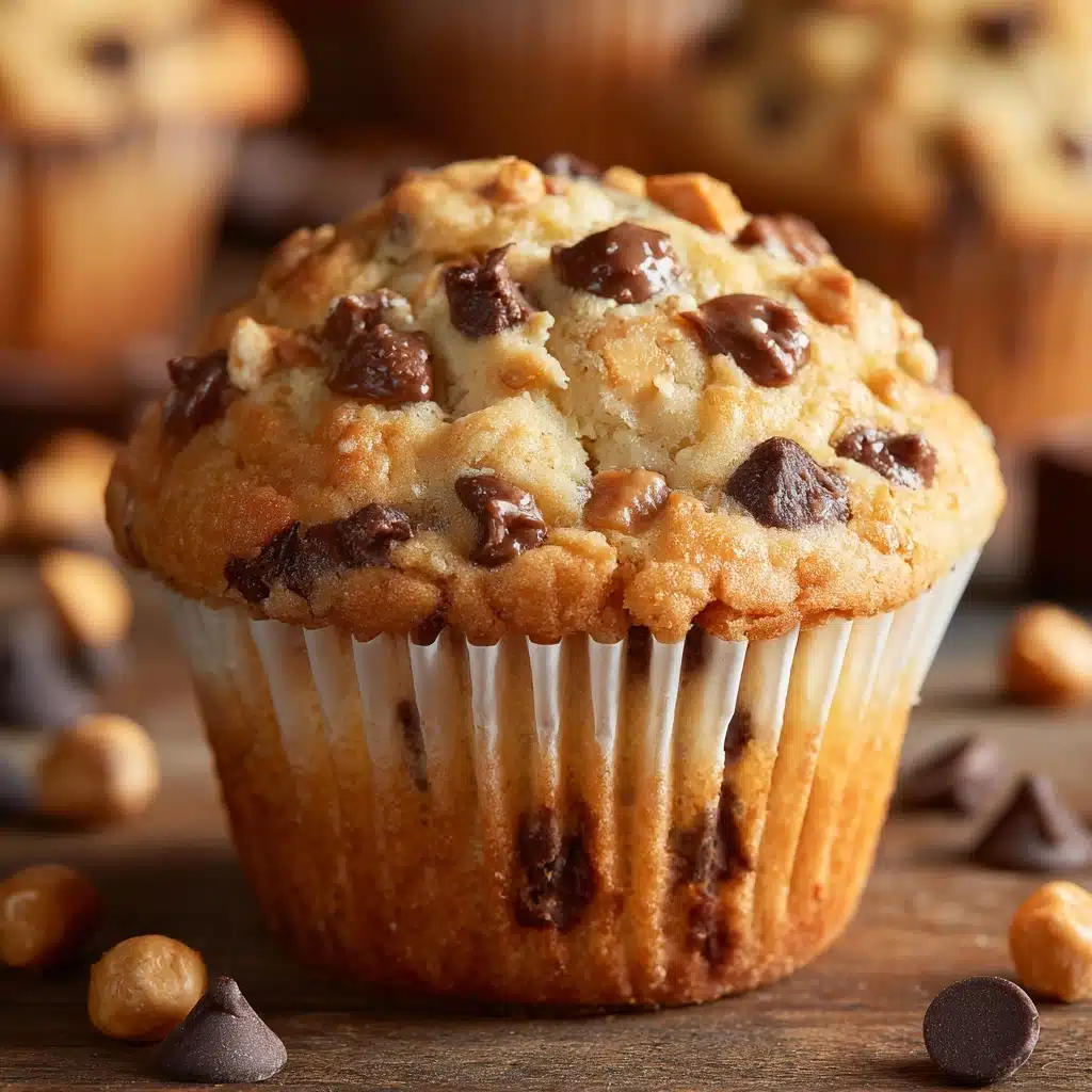 Greek Yogurt Peanut Butter Muffins with Chocolate Chips Recipe