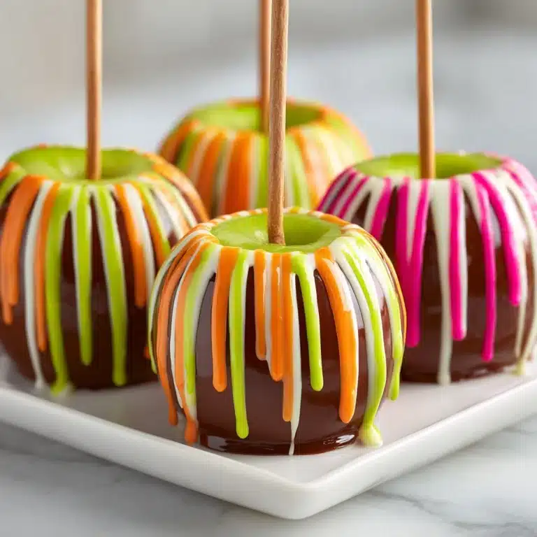 Striped Candy Apples Recipe
