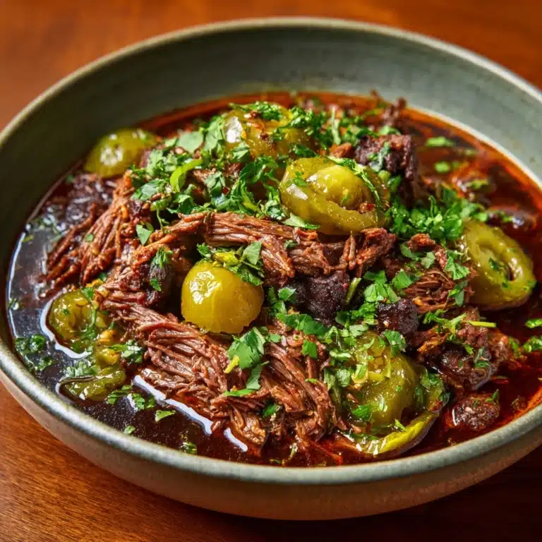 Tender Pickle-Infused Pot Roast Recipe