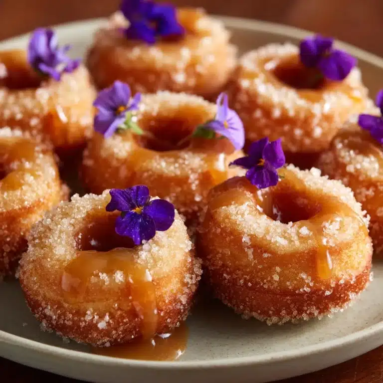 Gluten Free & Vegan Caramel Doughnuts Recipe