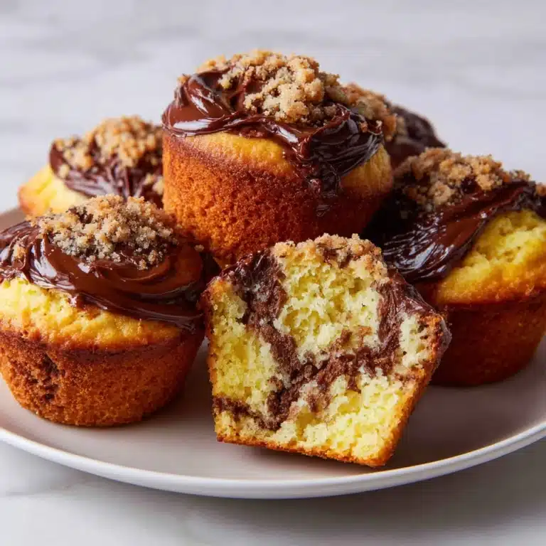 Chocolate and Espresso Babka Muffins Recipe