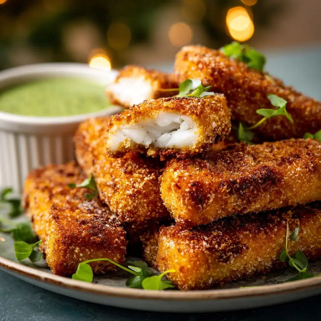 Homemade Salmon Fish Fingers Recipe - Recipe Image