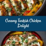 Turkish Chicken with Creamy White Sauce Recipe