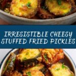 Cheesy Stuffed Fried Pickles Recipe