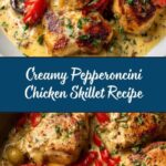 Creamy Pepperoncini Chicken Skillet Recipe Made Easy Recipe