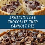 Chocolate Chip Cannoli Pie Recipe