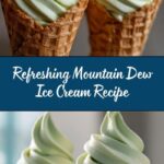 Mountain Dew Ice Cream Without a Churn That’s Refreshingly Sweet Recipe
