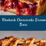 Rhubarb Cheesecake Dream Bars Recipe