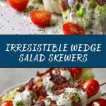 Wedge Salad Skewers Recipe