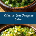 Cilantro-Lime Jalapeño Salsa Recipe