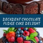 Easy Chocolate Fudge Cake Recipe