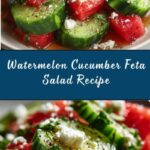 Watermelon Cucumber Feta Salad Recipe