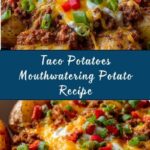 Cheesy Taco Potatoes Recipe