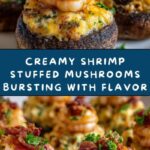 Creamy Shrimp Stuffed Mushrooms Recipe