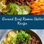 Ground Beef Ramen Skillet Recipe