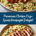 Tender Chicken Orzo with Parmesan Finish for Quick Weeknight Meals Recipe