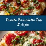 Three-Cheese Tomato Bruschetta Dip Recipe