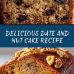 Easy Date and Nut Cake Recipe