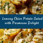 Lemony Chive Potato Salad with Parmesan Recipe