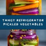 Crunchy Tangy Refrigerator Pickled Vegetables Recipe