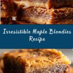 Maple Blondies Recipe