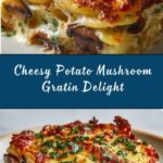Potato and Mushroom Gratin with Gorgonzola Recipe
