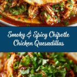 Cheesy Chipotle Adobo Chicken Quesadillas Recipe