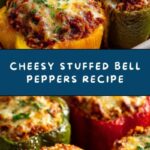 Stuffed Bell Peppers with Cheese Recipe
