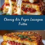 Cheesy Air Fryer Lasagna Fritta Recipe