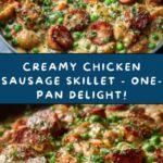 Creamy Chicken Sausage Skillet Recipe