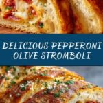 Pepperoni Black Olive Stromboli Recipe