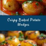 Crispy Baked Potato Wedges Recipe