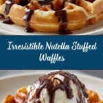Nutella Filled Waffles Recipe