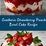 Southern Strawberry Punch Bowl Cake Recipe