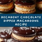 Elsa’s Chocolate Dipped Macaroons Recipe