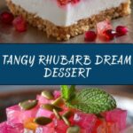 No-Bake Rhubarb Dessert Recipe