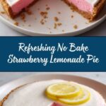 No Bake Strawberry Lemonade Pie Recipe